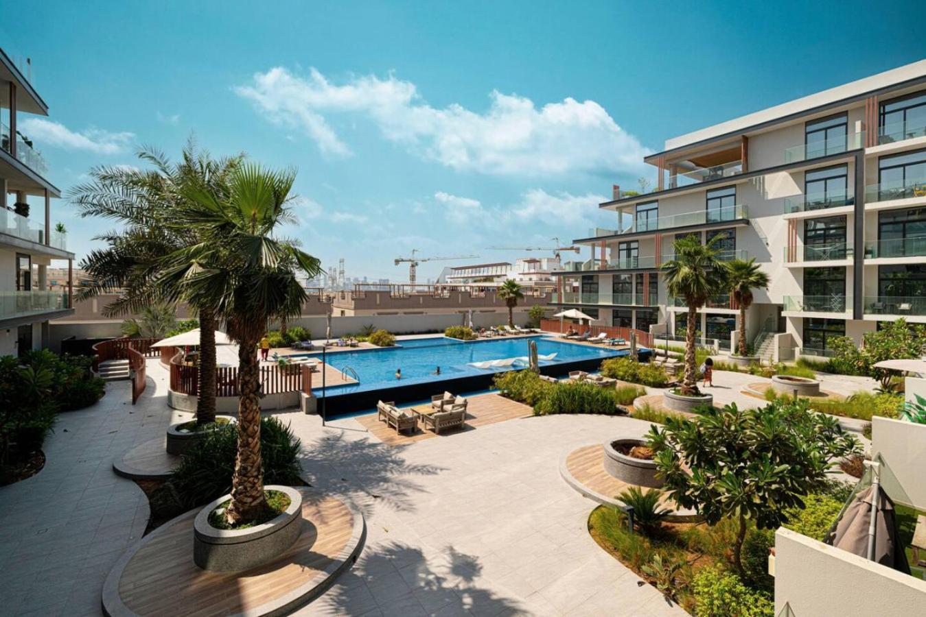 Apartment Chic In Jvc And Overlooking Pool Dubai
